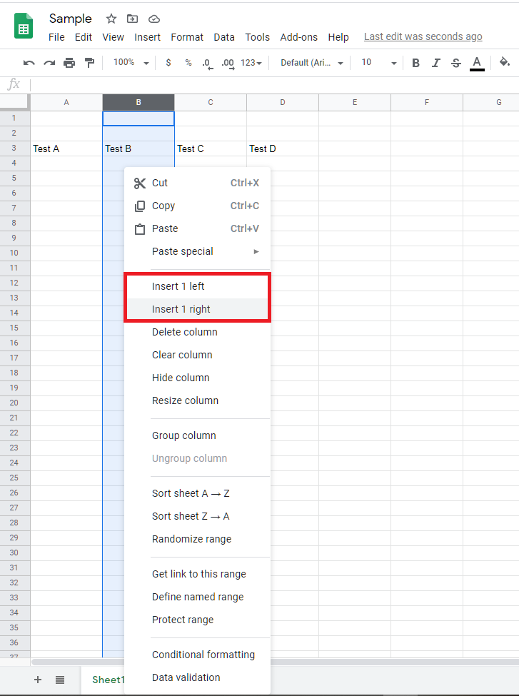 Google Spreadsheet – Knowledgebase