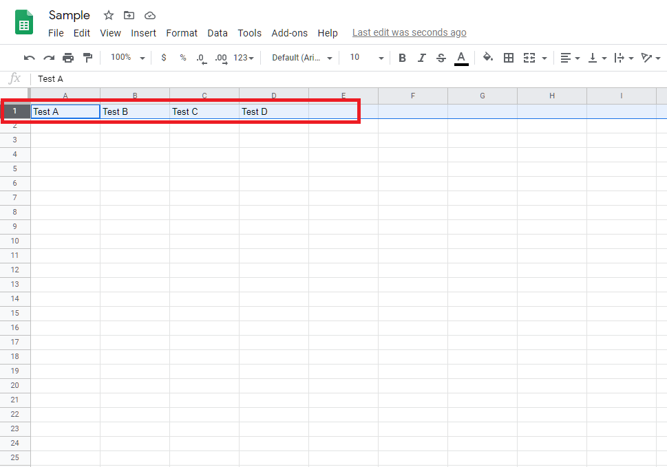 Google Spreadsheet – Knowledgebase