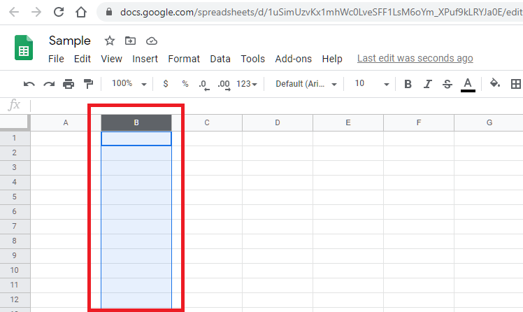 Google Spreadsheet – Knowledgebase